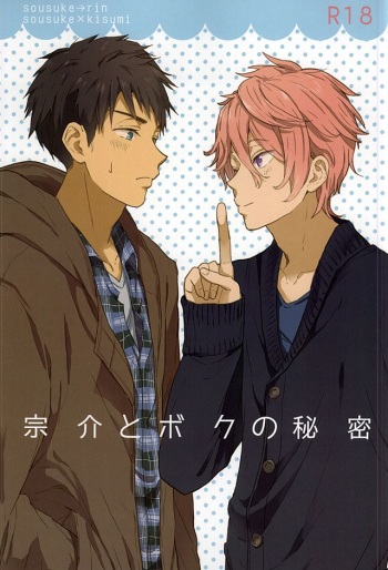 (SUPER24) [Chumimin (Tsutsumi Tsumimi)] Sosuke to Boku no Himitsu (Free!) cover
