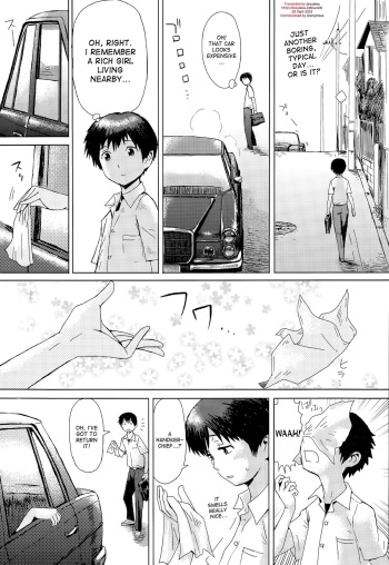 [Kuroiwa Menou] Reijou to Inu ~Doutei Kari~ | The Young Woman and her Dog - Virgin Hunt (Manga Bangaichi 2015-09) [English] [desudesu] cover