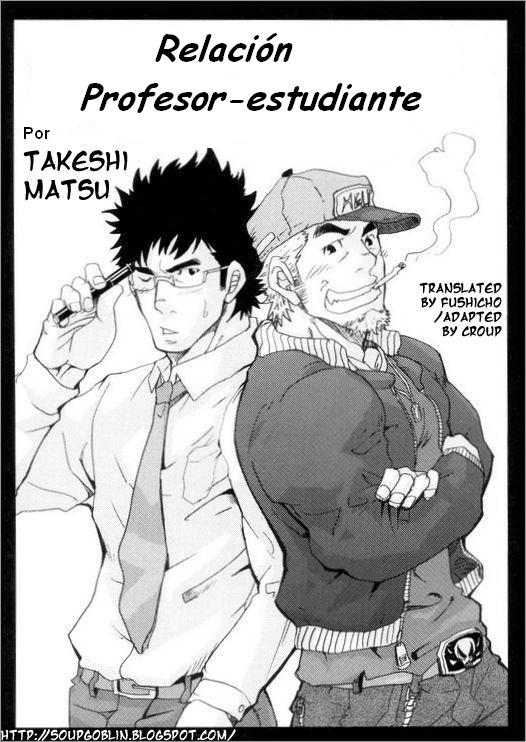 Relación profesor y estudiante - Yaoi bara - MAtsu takeshi - Spanish page 1 full