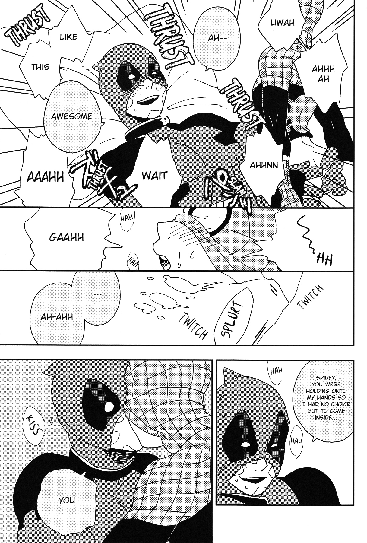 Naughty Spidey page 12 full