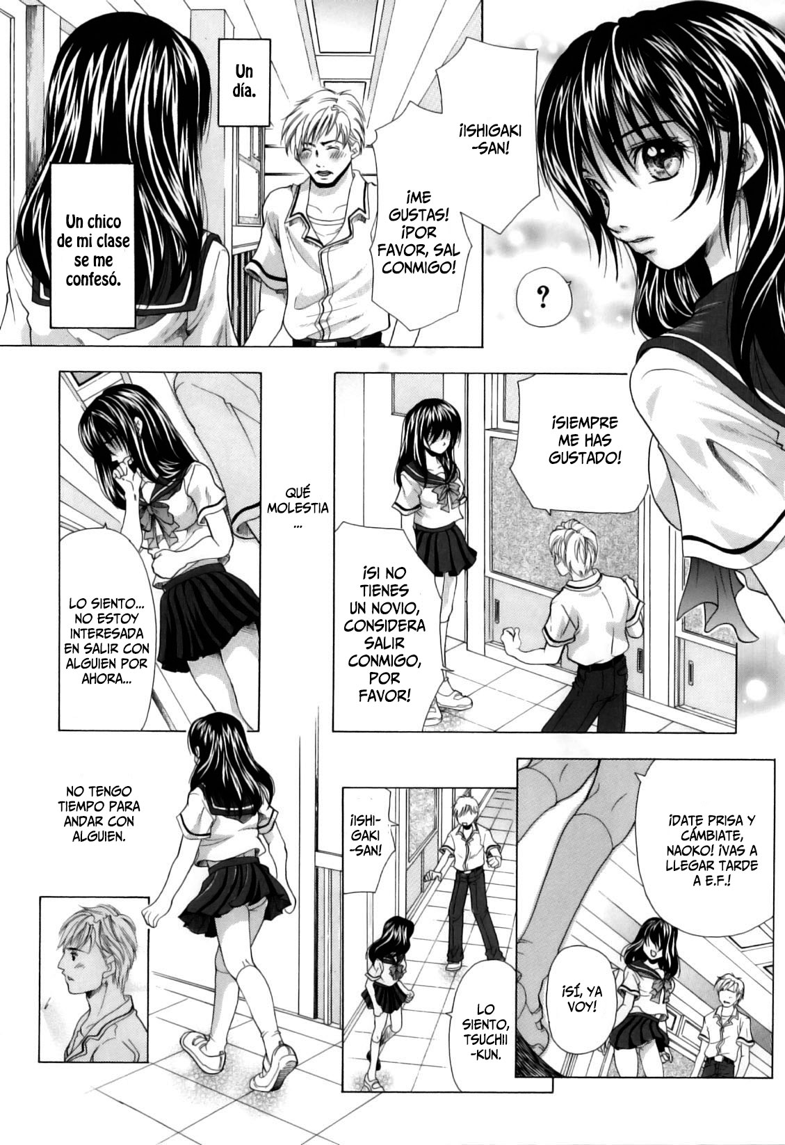 Gifu to Buta ni Okasareta Watashi | Fui violada por mi padrastro y su cerdo page 3 full