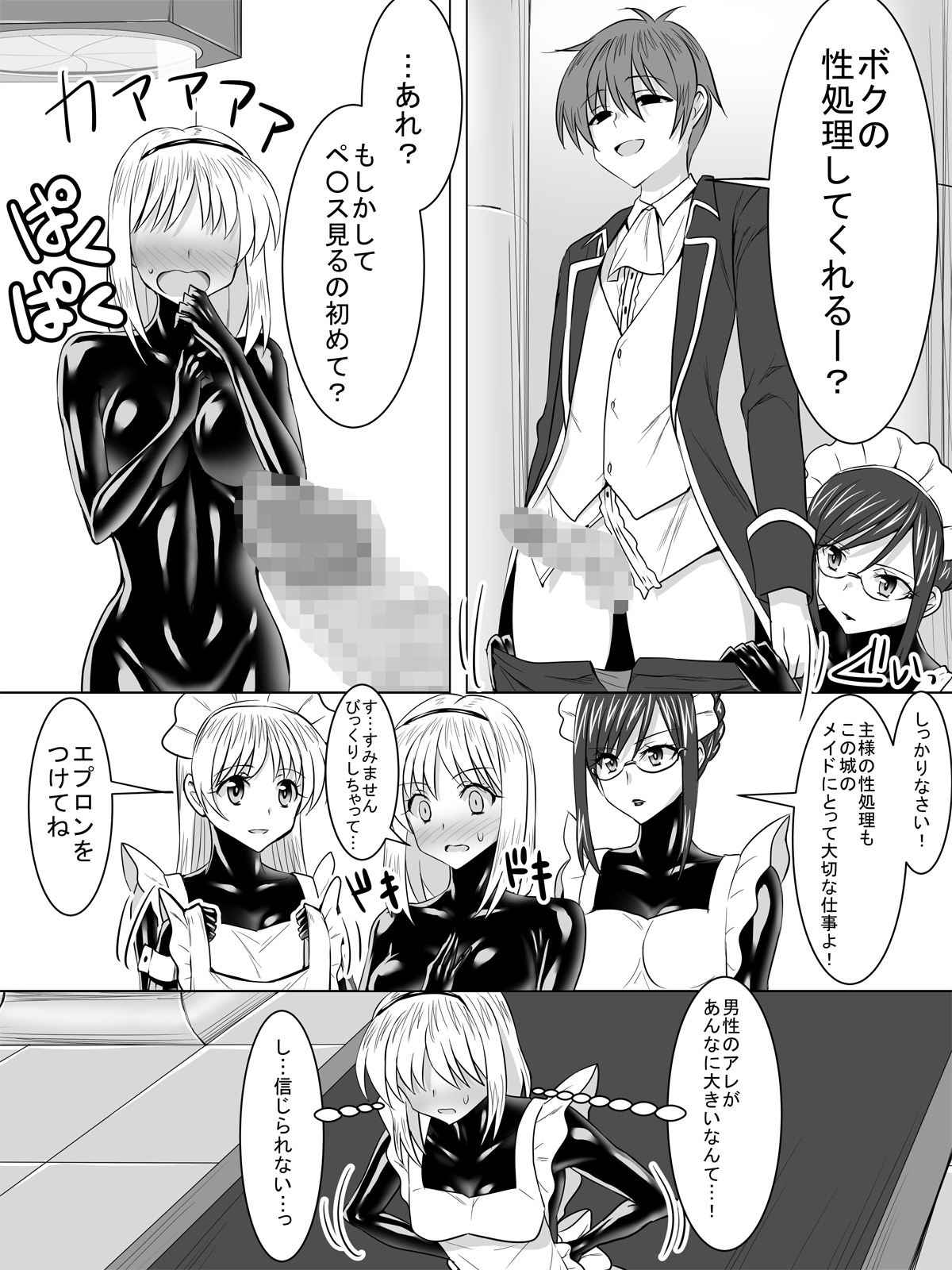 Picchiri Suit Maid to Doutei Kizoku page 11 full