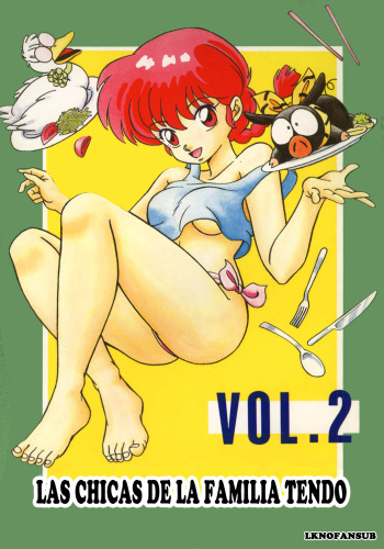 [Takashita-ya (Taya Takashi)] Tendou-ke no Musume-tachi Vol. 2 | Las Chicas de la Familia Tendo Vol. 2 (Ranma 1/2) [Spanish] [LKNOFansub] cover