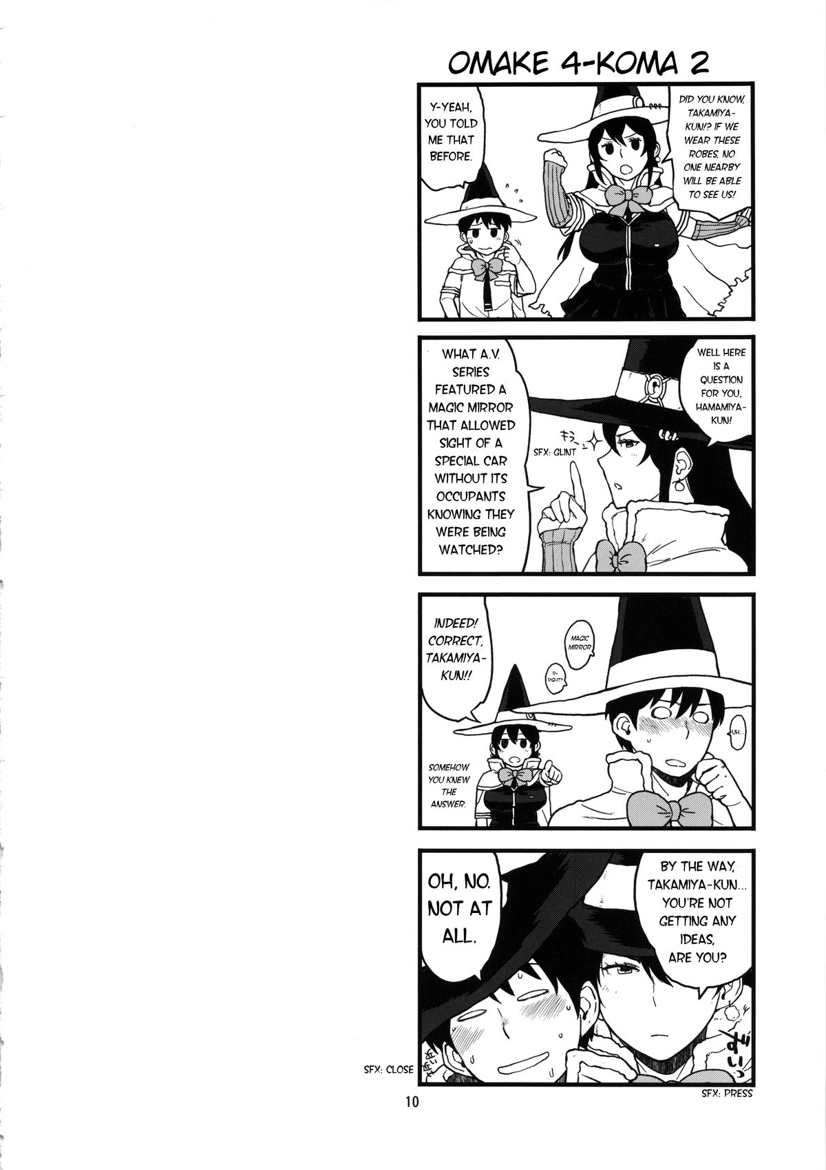 Hybrid Tsuushin Vol. 17 Witch Craft Boobs page 9 full