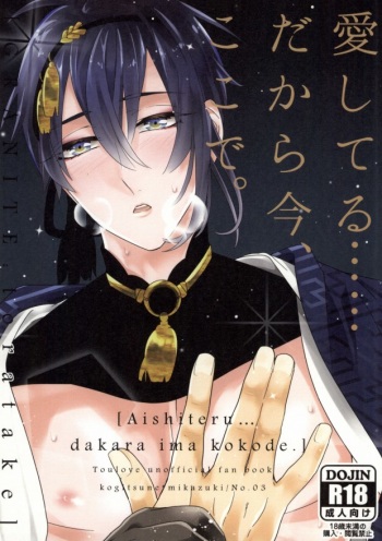[GRANITE (Toratake)] Aishiteru... Dakara ima Koko de. (Touken Ranbu) cover