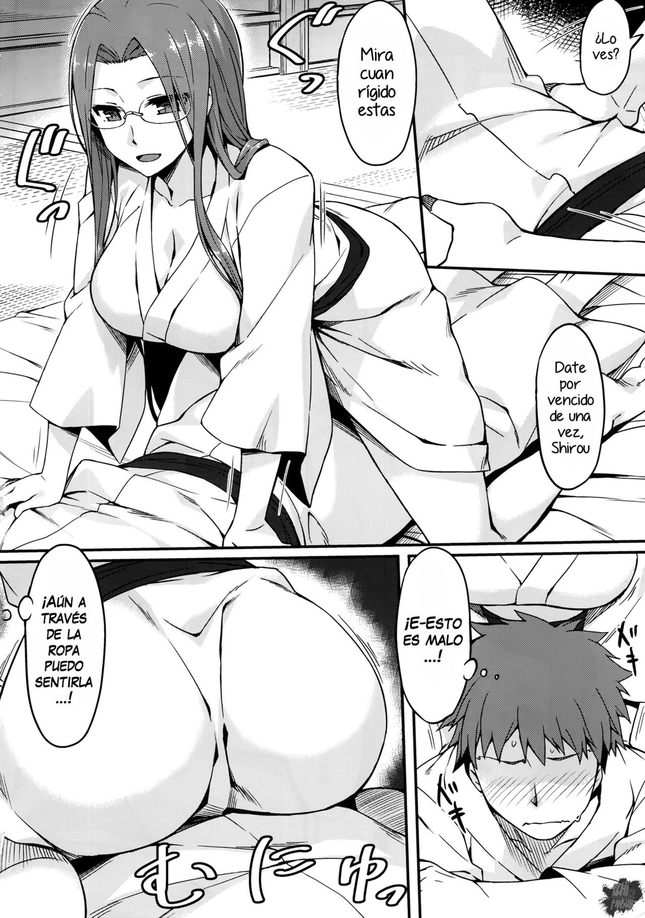 Rider-san to Onsen Yado. Sonogo | En la Posada de Aguas Termales con Rider. Tras Historia page 4 full
