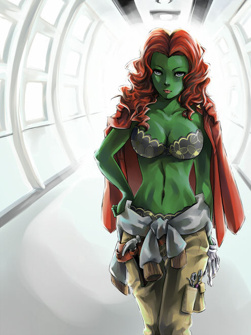 Green Skinned Beauties page 3 full