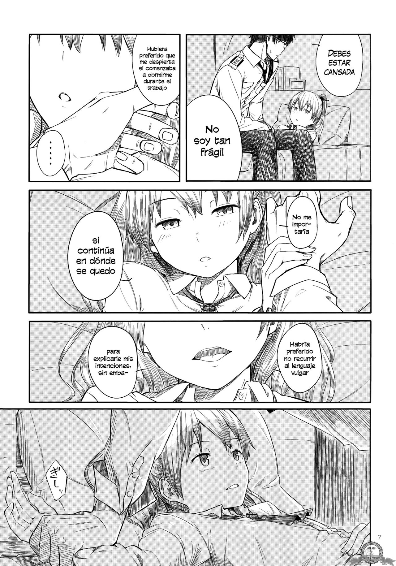 Kyou no Haru wa Hiru ni Okoku | Buenas Tardes Mi Almirante page 6 full