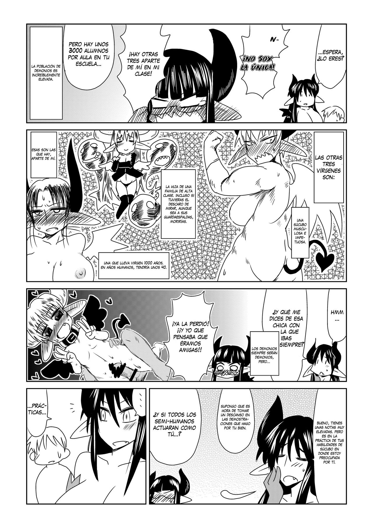 Shojo Succubus wa Hane ga Shiroi. | The Wings of a Virgin Succubus are White page 6 full