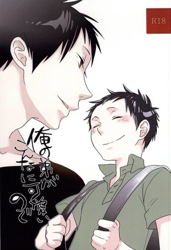 (C88) [yemak (yemak)] Ore no Otouto ga Konna ni Kawaii no de (Durarara!!) cover