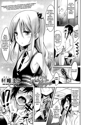 [Akai Mato] Meow.. (Girls forM Vol. 10) [Russian] [Spirtohleb] cover