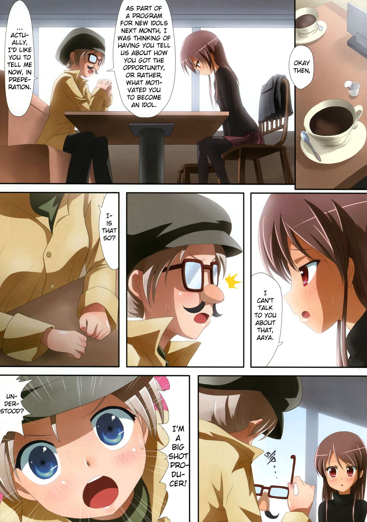 Kuttsukiboshi -Naisho no Oshigoto- | -Secret Work- page 11 full