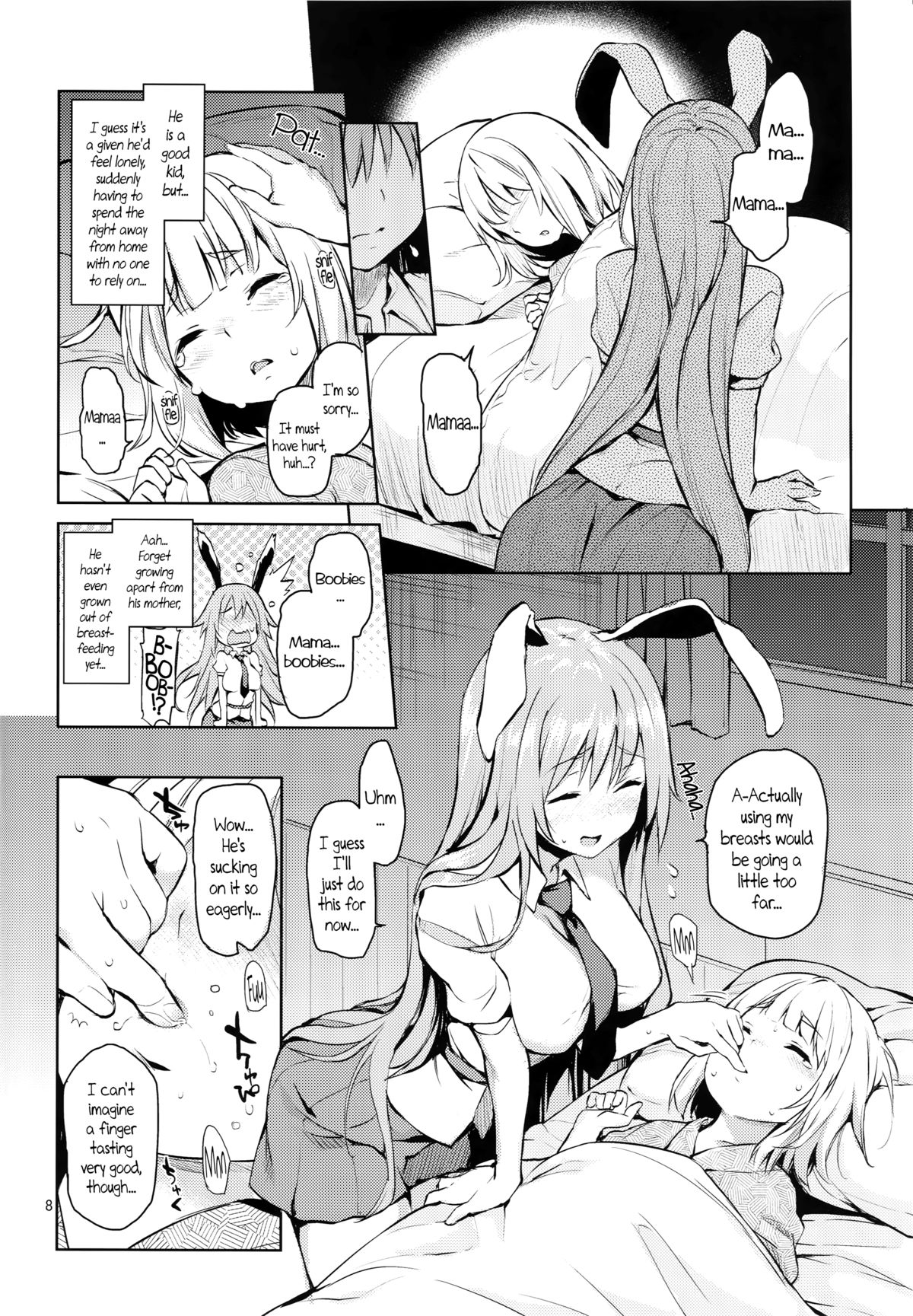 Suwasete Kudasai Udonge-mama! | Let Me Suck On Them, Udonge-Mama! page 7 full