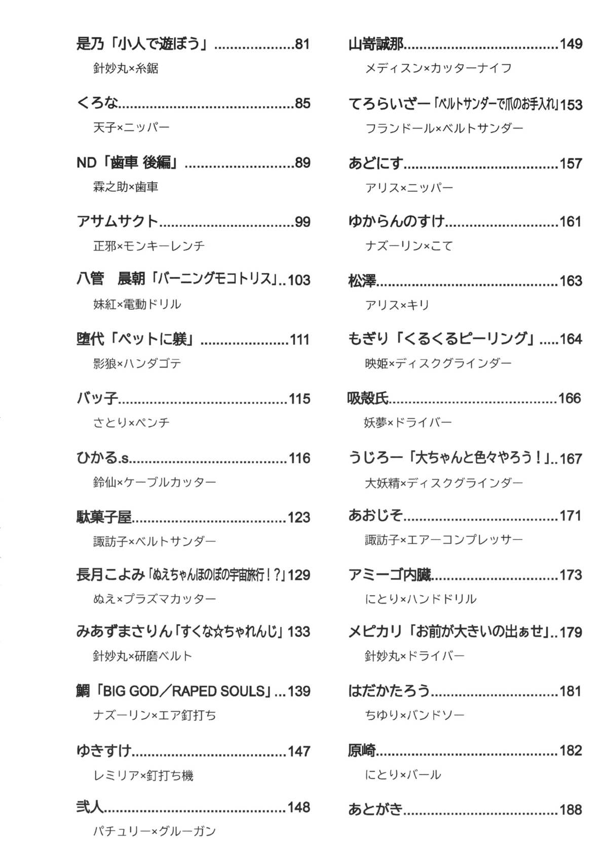 Touhou Kongu Goudou ~Do It Yourself~ page 11 full