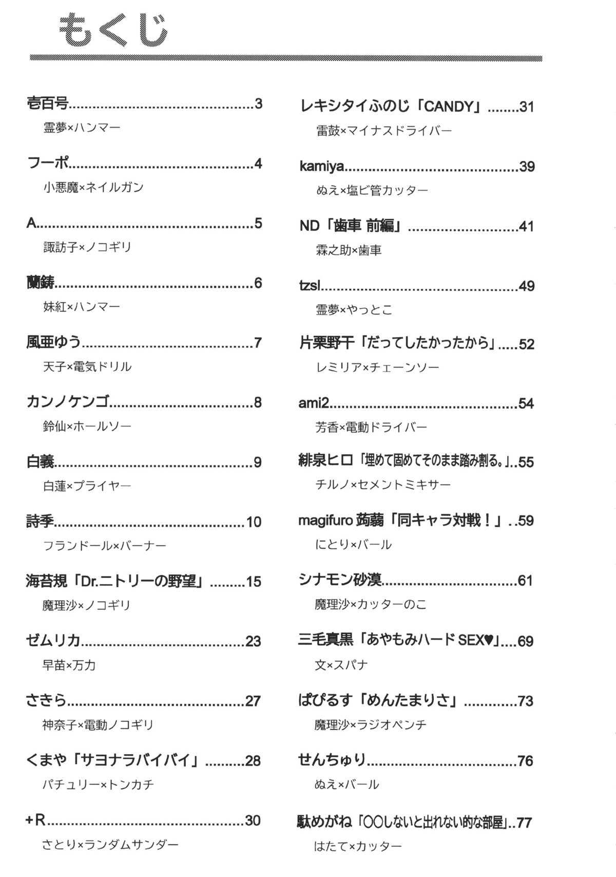 Touhou Kongu Goudou ~Do It Yourself~ page 12 full
