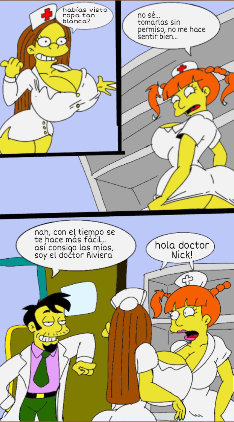 Las Spucklers  "visita hospitalaria" page 7 full