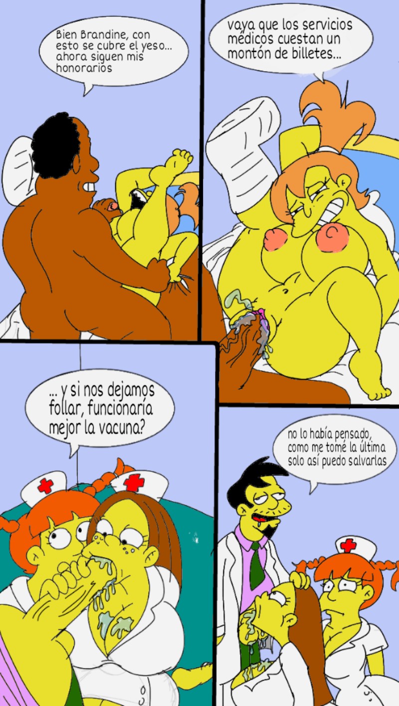 Las Spucklers  "visita hospitalaria" page 8 full