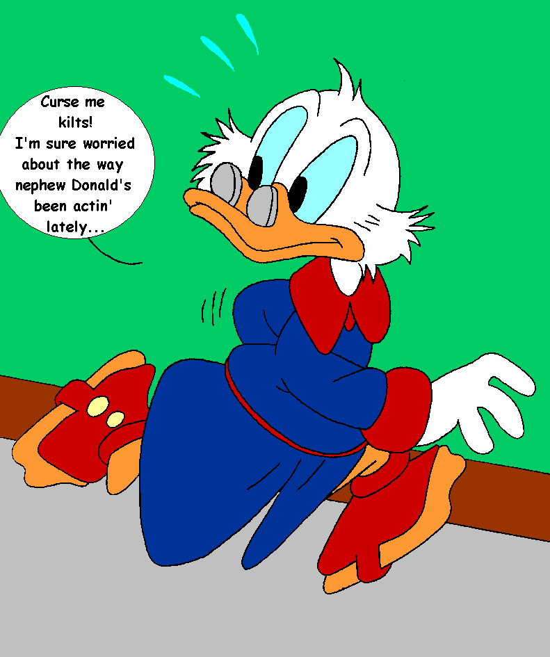 Donald versus Scrooge page 1 full