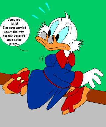 Donald versus Scrooge cover