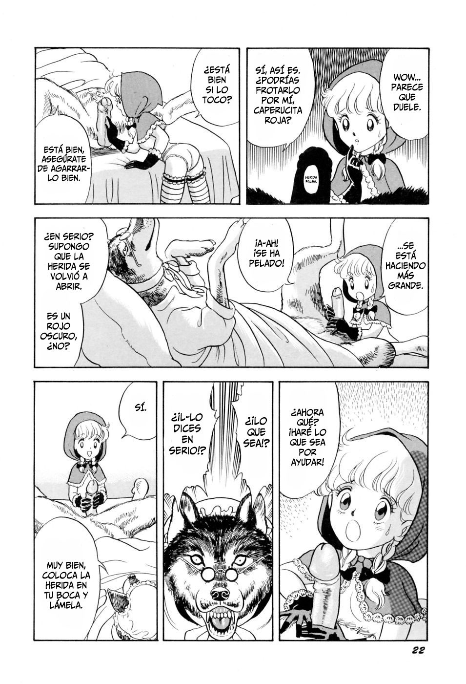 Akazukin-chan | Caperucita Roja page 6 full