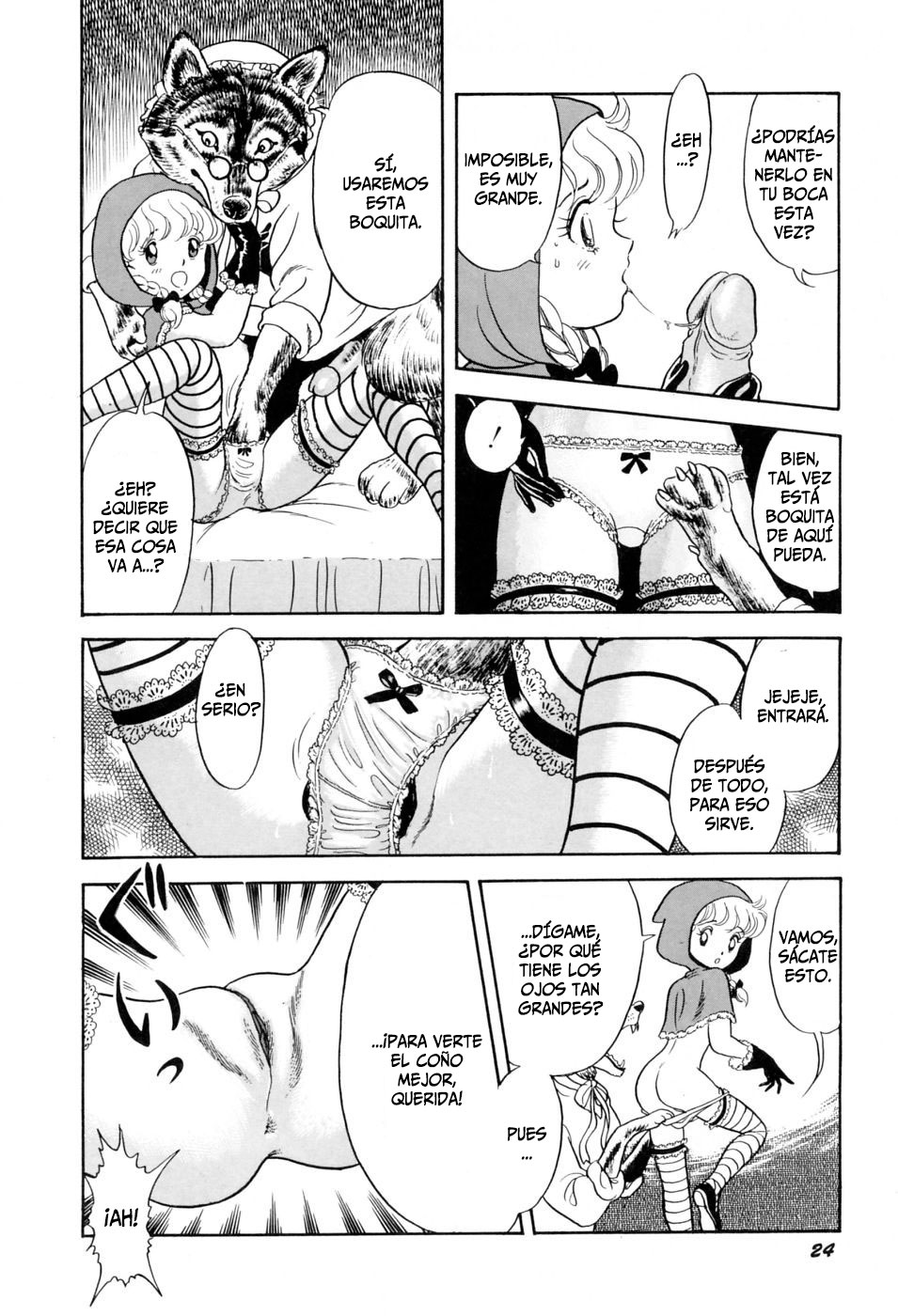 Akazukin-chan | Caperucita Roja page 8 full