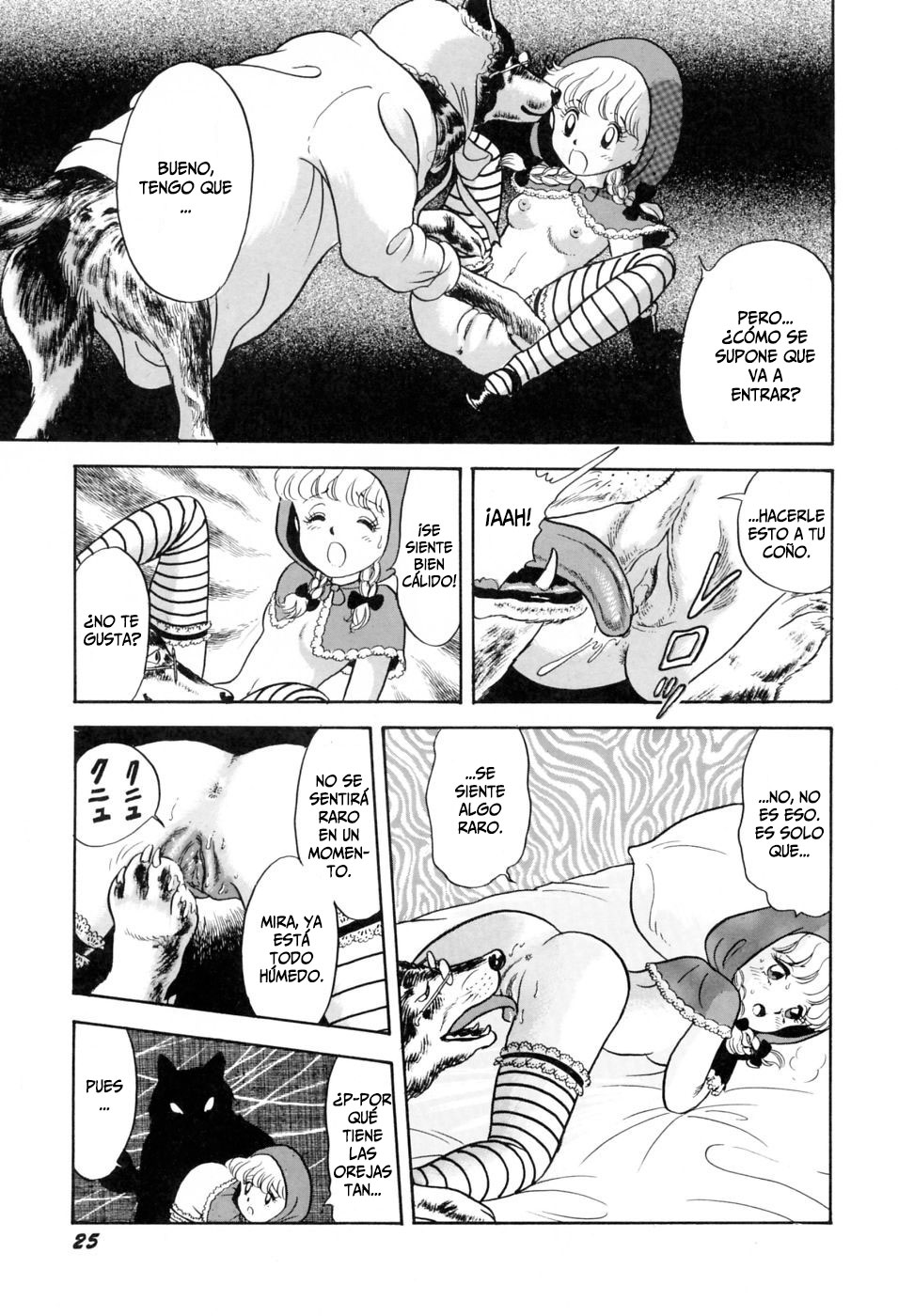 Akazukin-chan | Caperucita Roja page 9 full