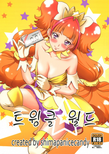 (C88) [Shimapanicecandy (Kijinaka Mahiro, Yoshida Sensha)] Twinkle☆World (Go! Princess PreCure) [Korean] cover