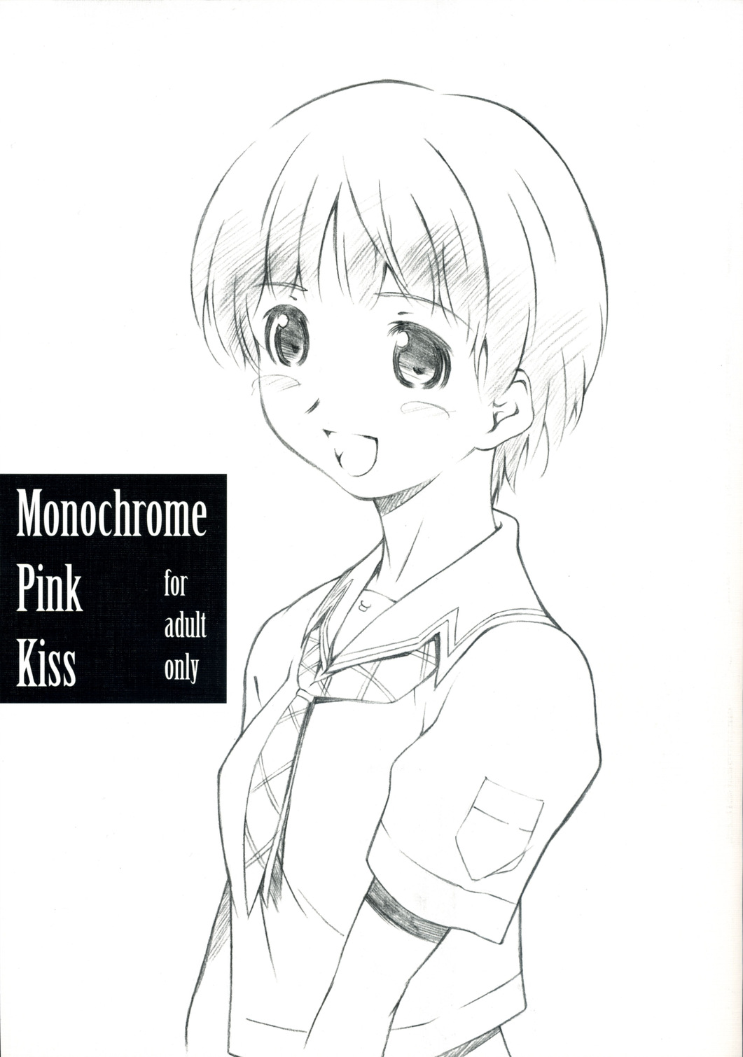 Monochrome Pink Kiss page 1 full