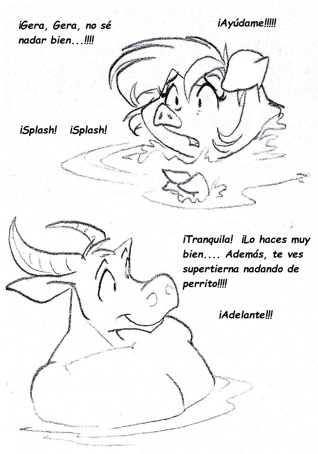 Mosca Juanin  "Virgin Pig" page 5 full