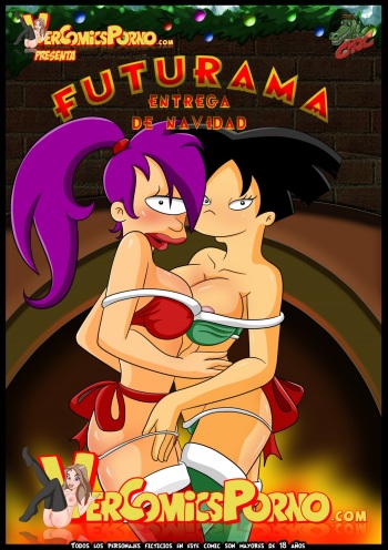 Futurama Christmas delivery (English) cover