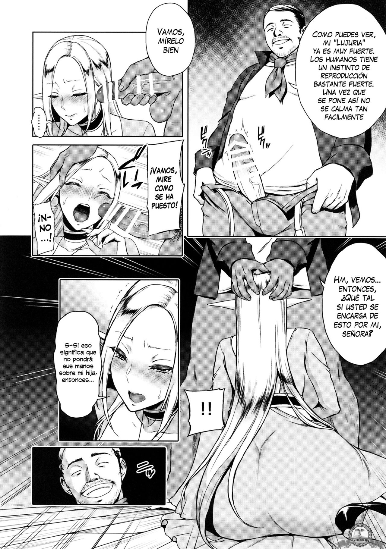Kaihana - Ochita Elf Tsuma page 10 full