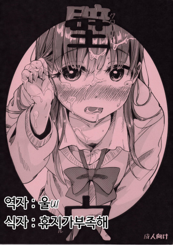 (C83) [Nanka no Atama! (Picao)] Glory Hole [Korean] cover