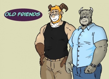 [husky92] Old friends cover