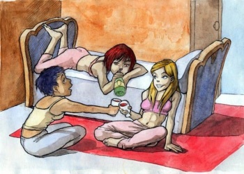 [Comics Toons] Girl's Party (W.I.T.C.H.) cover