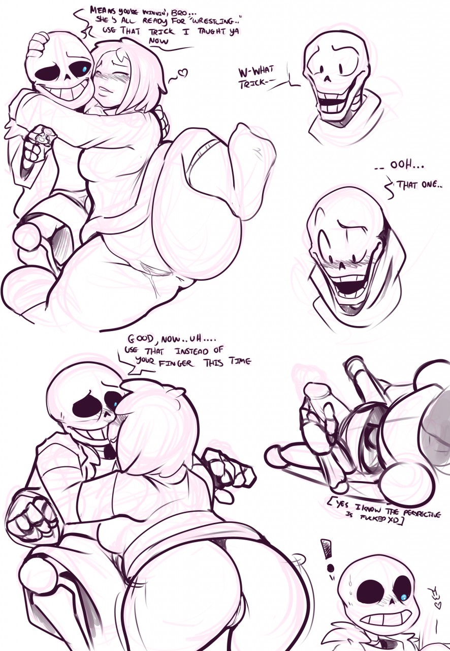 Sans x Frisk x Papyrus - Page 4 - Comic Porn XXX