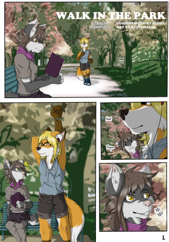 [Redfoxsoul] A walk in the Park [Russian] cover