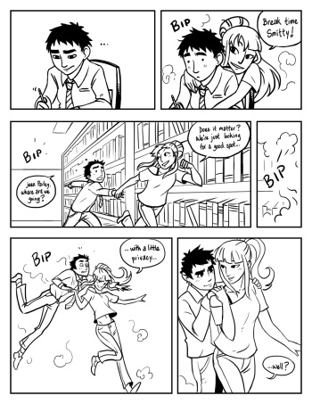 [rinayun] Smit and Parley (Gunnerkrigg Court) cover