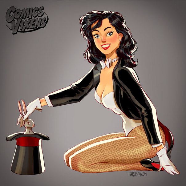 Comics Vixens by Andrew Tarusov page 9 full