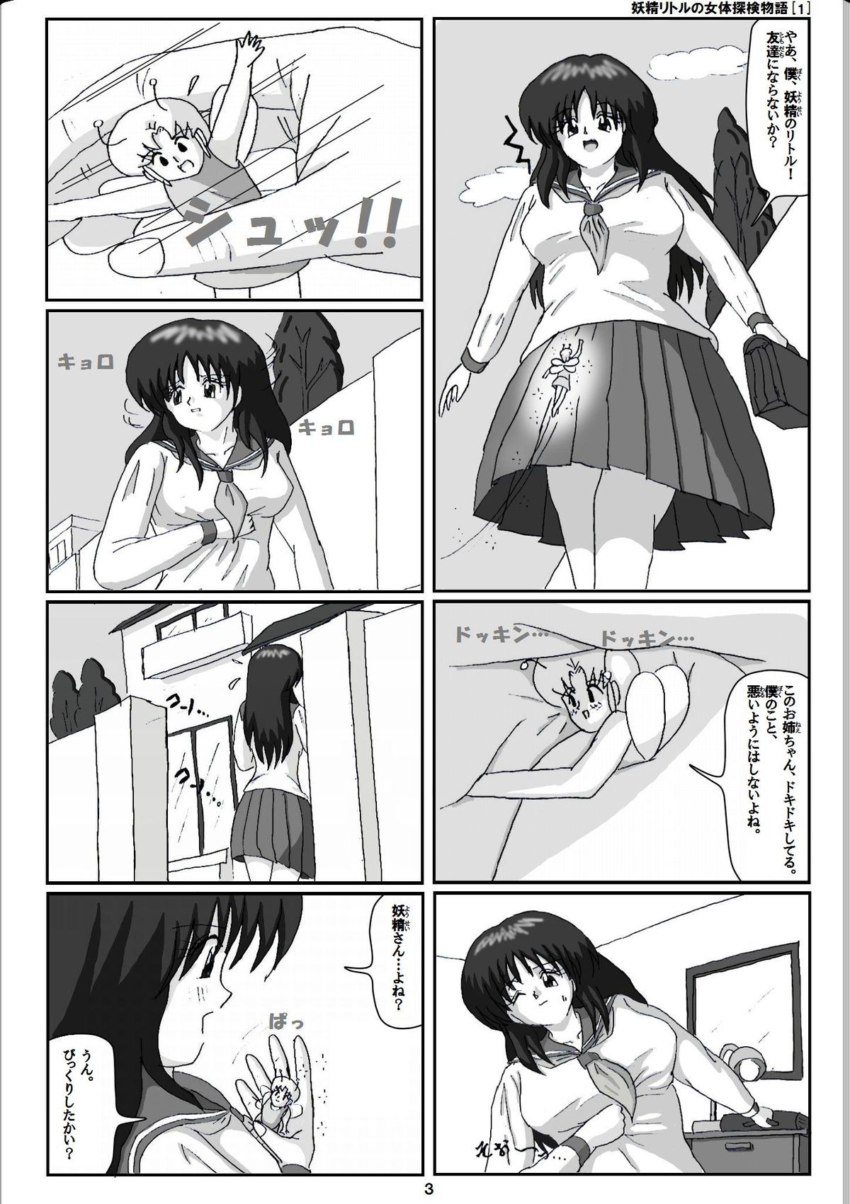 Yousei Little no Nyotai Tanken Monogatari page 3 full