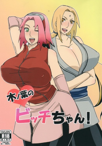 (C85) [Pucchu (Echigawa Ryuuka)] Konoha no Bitch-chan! | 나믓잎 마을의 걸레년! (Naruto) [Korean] cover