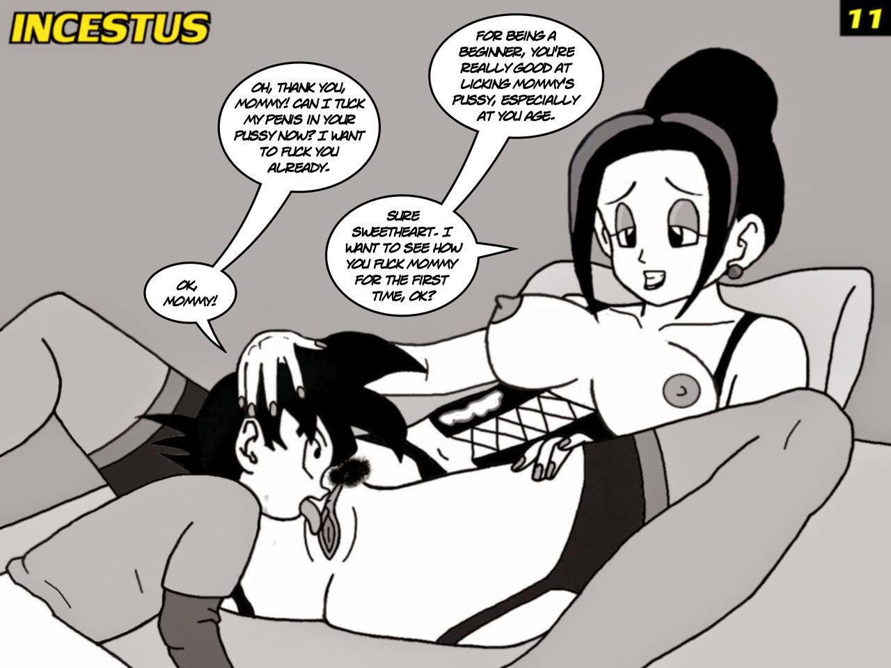 Dragon Ball Z - Mama's Boy II page 11 full