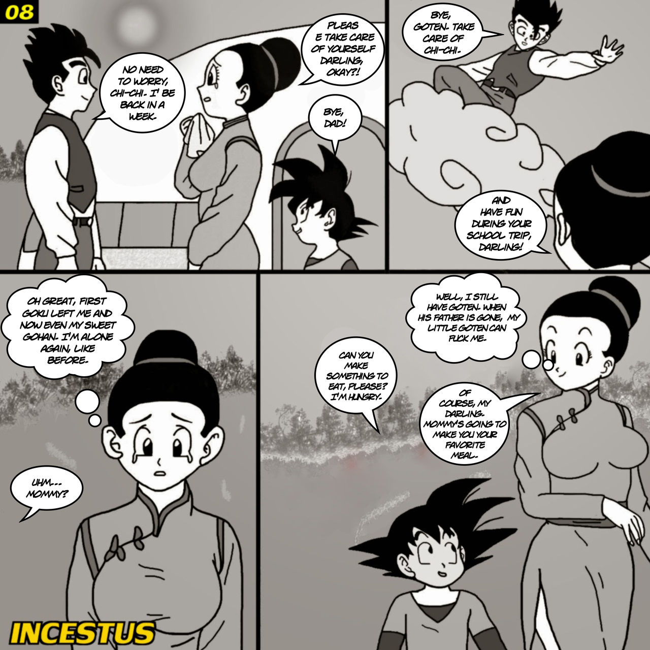 Dragon Ball Z - Mama's Boy II page 8 full