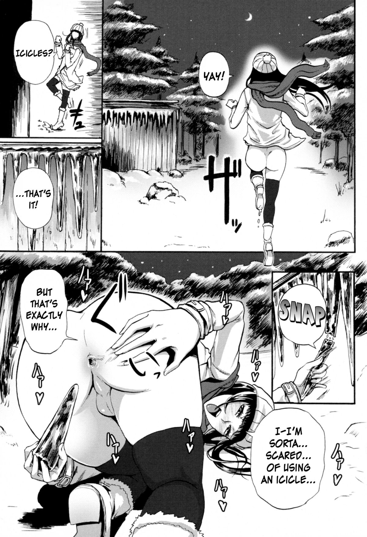 Hitoriyogari no Yukigeshiki | Snowscape of Self Pleasure page 11 full