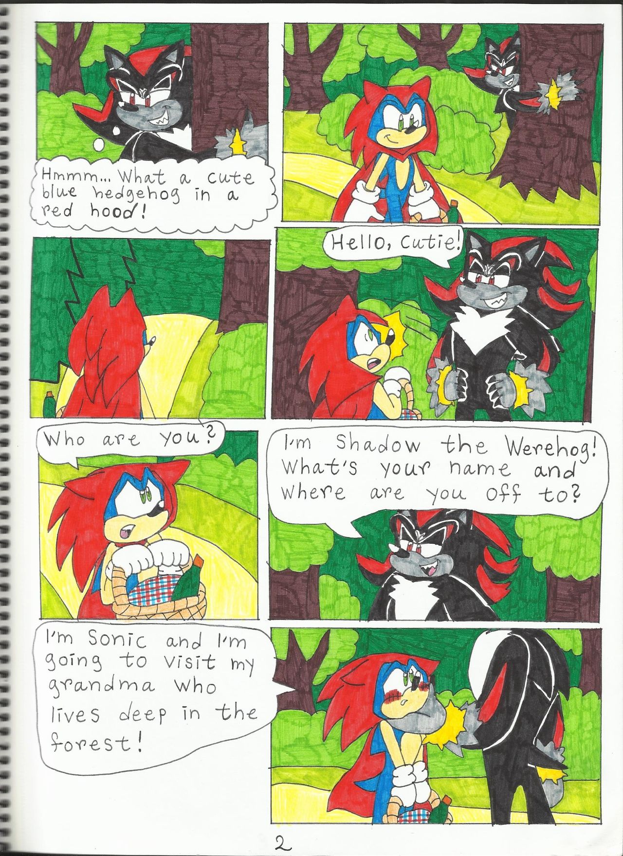 Sonic the Red Riding Hood - Page 3 - Comic Porn XXX