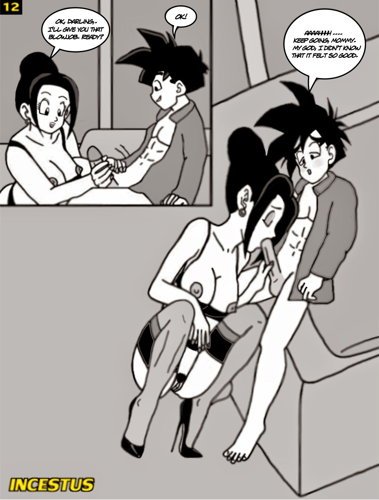 Dragon Ball Z - Mama' Boy page 12 full