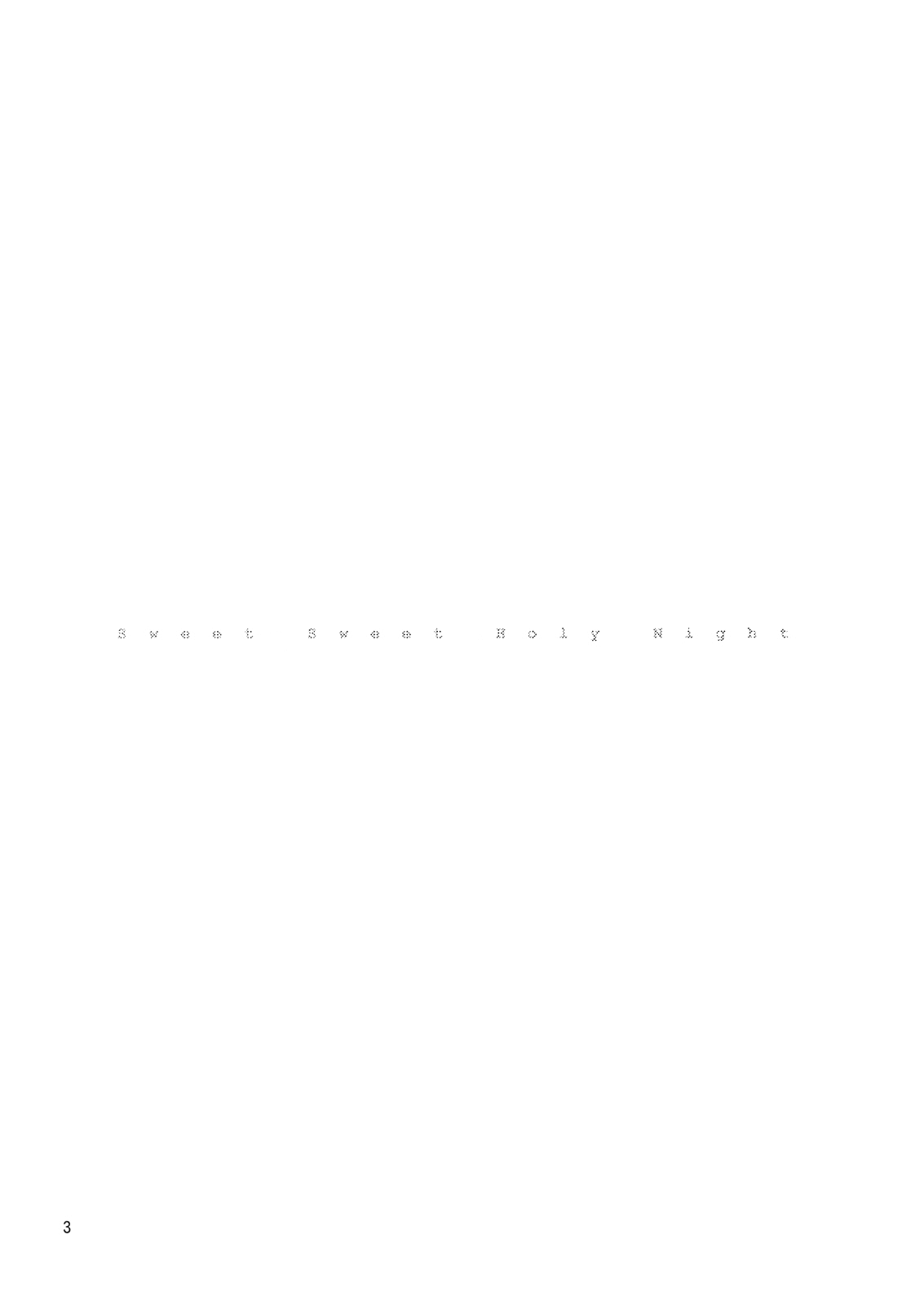 Sweet Sweet Holy Night page 2 full