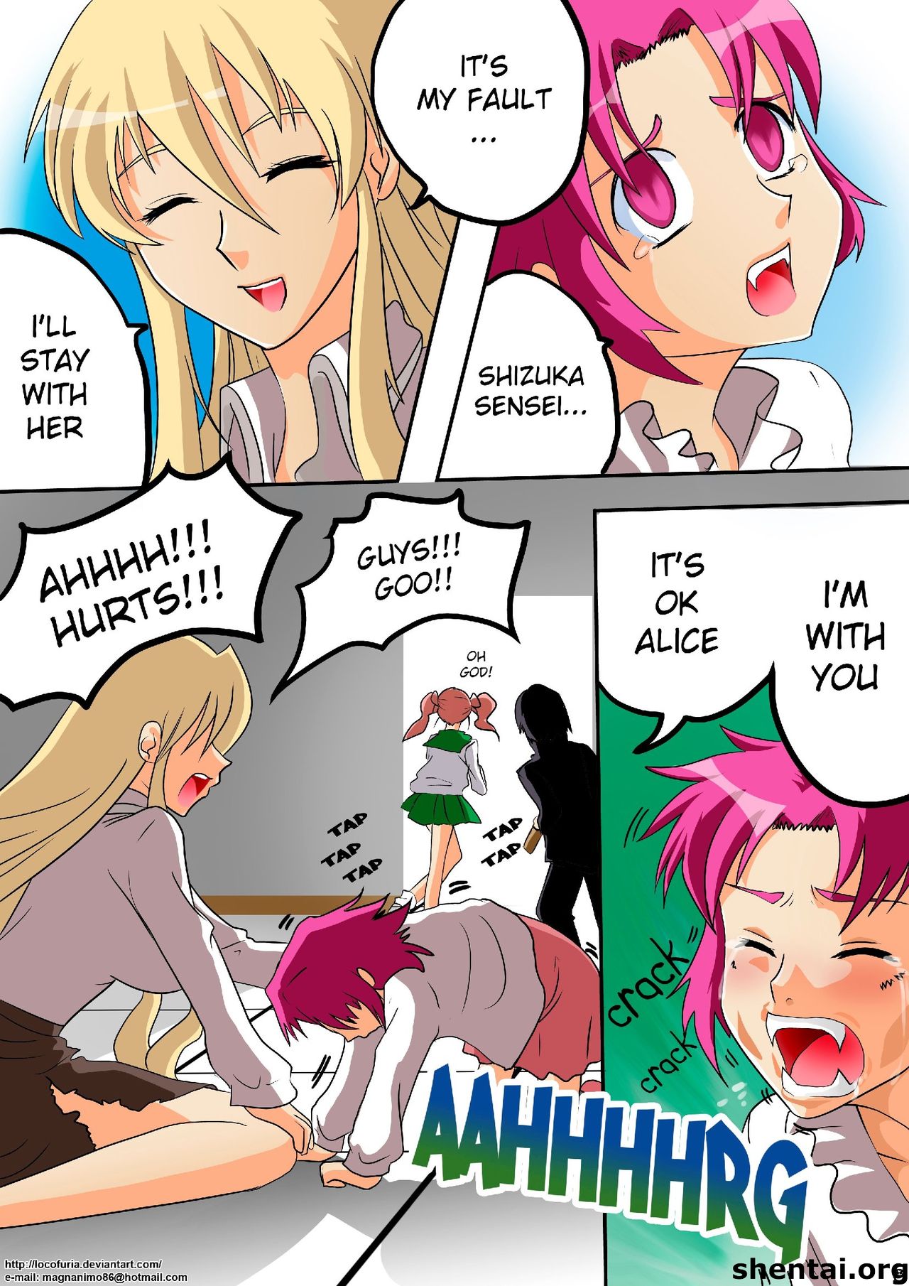 High School of the Werewolf 1 page 11 full