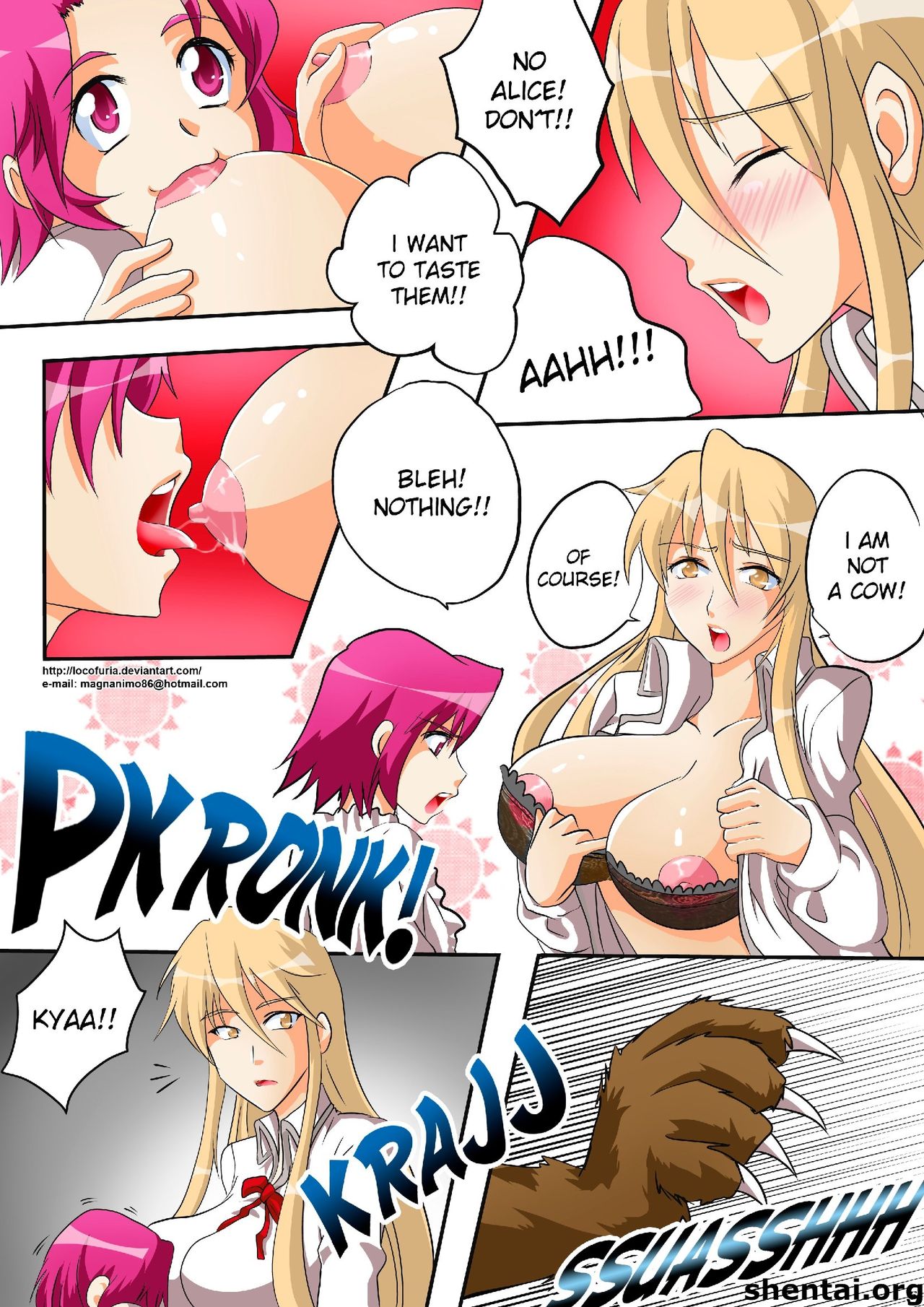 High School of the Werewolf 1 page 8 full