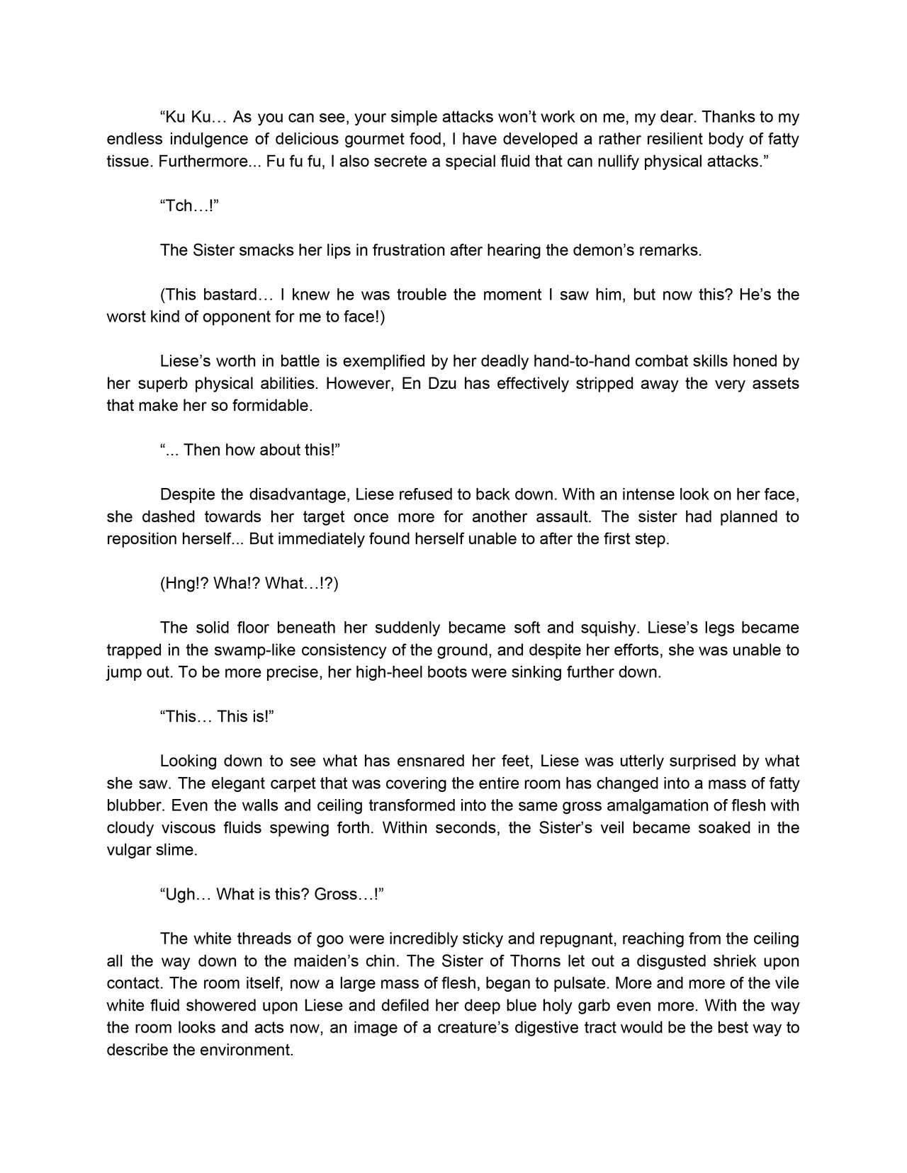Nengoku no Liese appetizer | Liese Within the Hellish Slimy Prison: Appetizer page 12 full