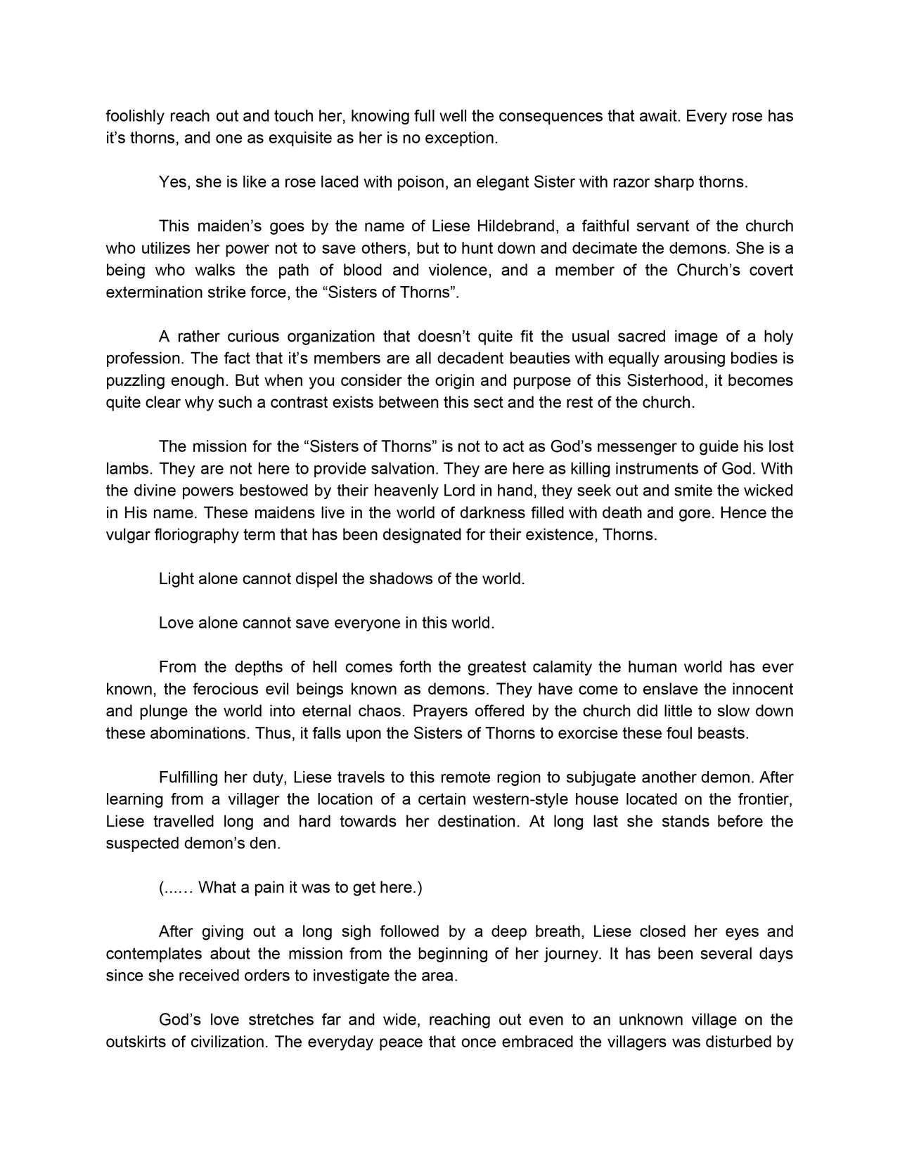 Nengoku no Liese appetizer | Liese Within the Hellish Slimy Prison: Appetizer page 6 full